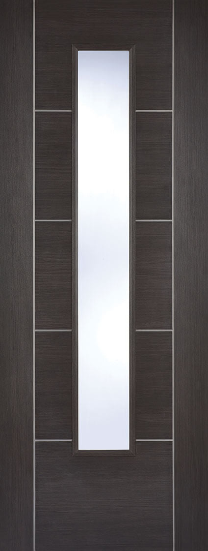 LPD Dark Grey Glazed Vancouver Internal door