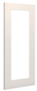 Deanta White Primed Denver Clear Glazed Internal door