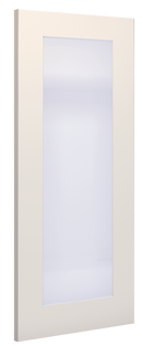 Deanta White Primed Denver Obscure Glazed Internal door