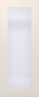 White Primed Denver Obscure Glazed Door Kit