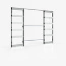 Deanta Double Pocket Door System