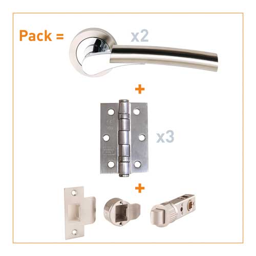 JB Kind Drift Handle Pack (Polished Chrome)
