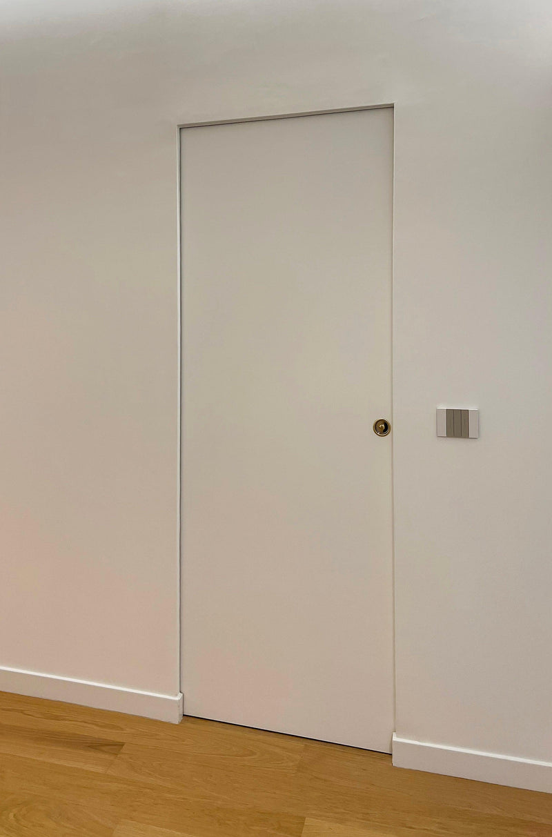 Atlantic Ermetika Absolute EvoKit Single Framless Pocket Door System 686x1981mm - Door Supplies Online