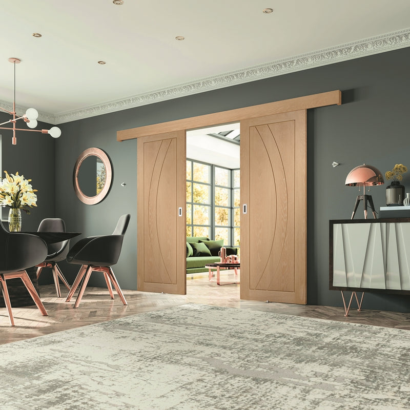 XL Joinery Oak Gliding Door Frame (Includes Hardware Kit)