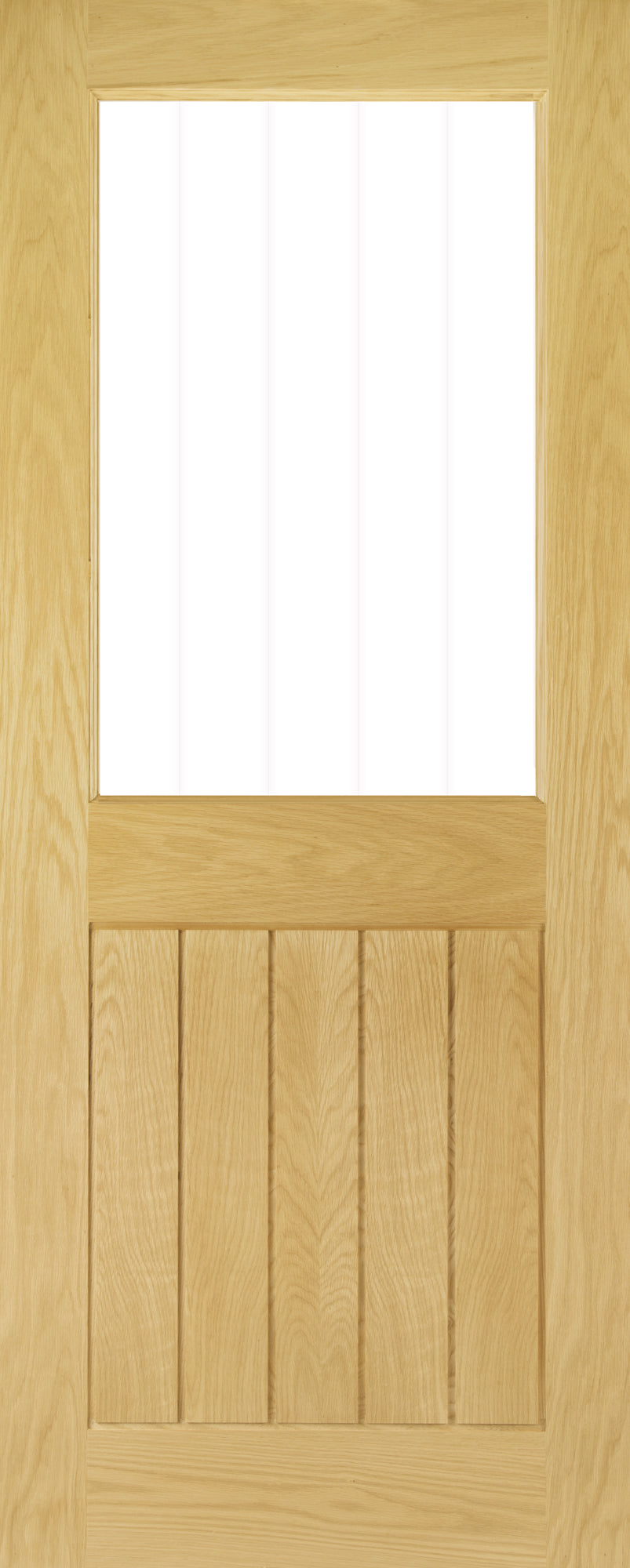 Deanta Oak Ely 1L Half Glazed Pre-finished