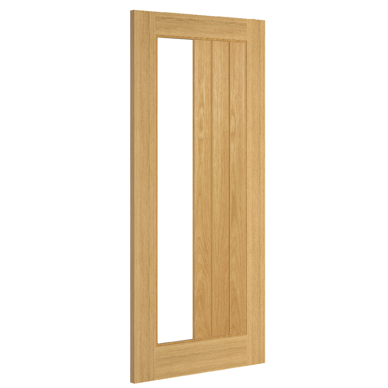 Deanta Ely Prefinished Oak 1SL Glazed FSC Internal door