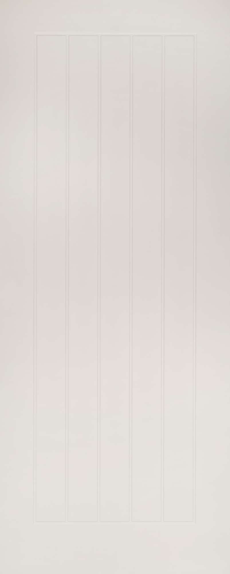 elyLPD Black Primed Chelsea 4L Clear Glazed internal door