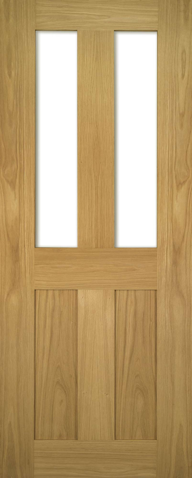 Pre-Assembled Oak Eton Glazed Door Set