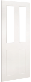 Deanta White Primed Eton Clear Glazed Internal door