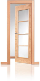 8005 V4 (shown here in Cherry) - Door Supplies Online