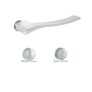 Forme Olimpia Lever Door Handle on Concealed Round Rose - Polished Chrome