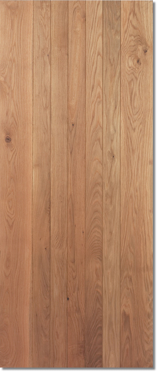 Joinery Solid Oak Framed & Ledged Door
