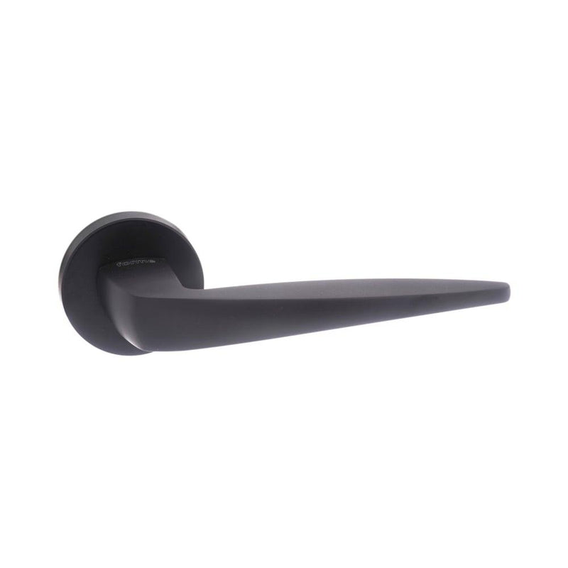 Atlantic Forme Foglia (Matt Black) - Door Supplies Online