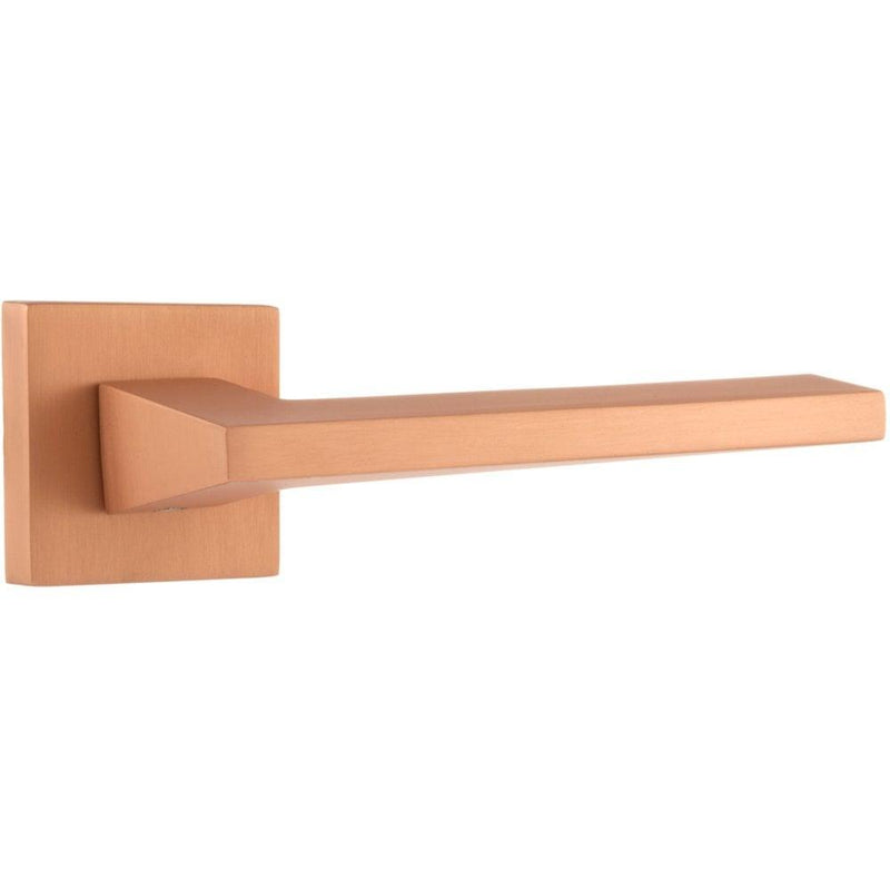 Atlantic Forme Lorena on Square Rose (Urban Satin Copper) - Door Supplies Online