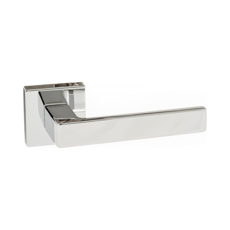 Atlantic Forme Asti on Square Rose (Polished Chrome) - Door Supplies Online