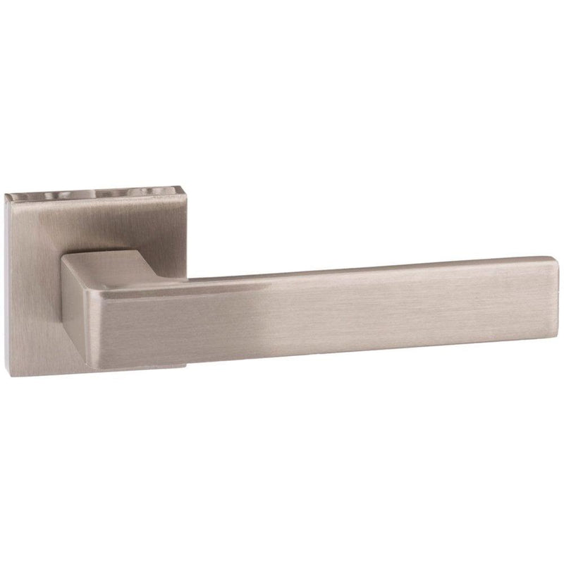 Atlantic Forme Asti on Square Rose (Satin Nickel) - Door Supplies Online