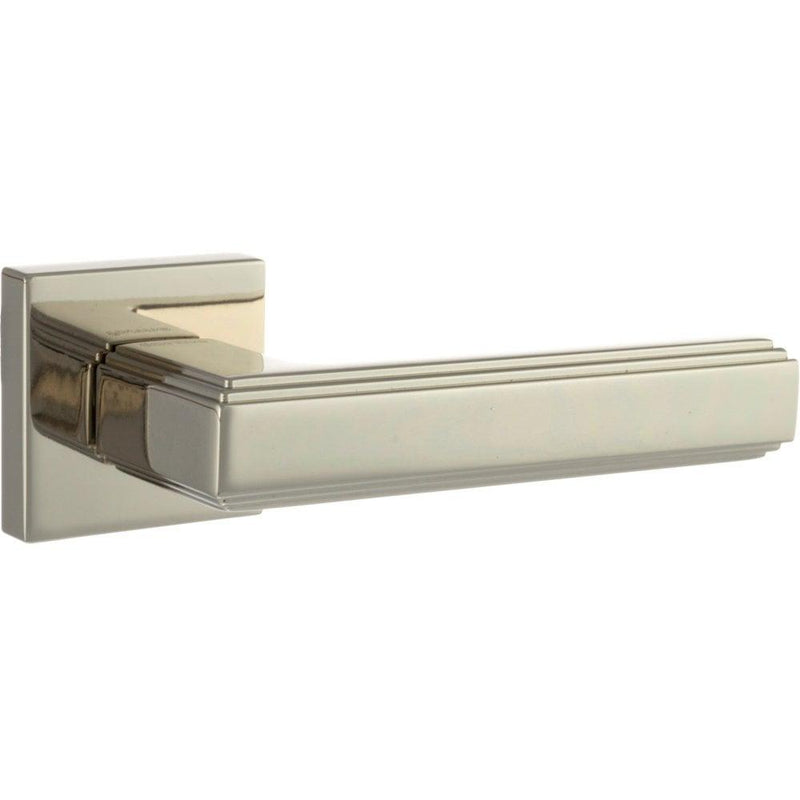 Atlantic Forme Alila on Square Rose (Polished Nickel) - Door Supplies Online