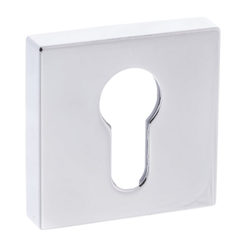 Atlantic Forme Square Euro Escutcheon (Polished Chrome)