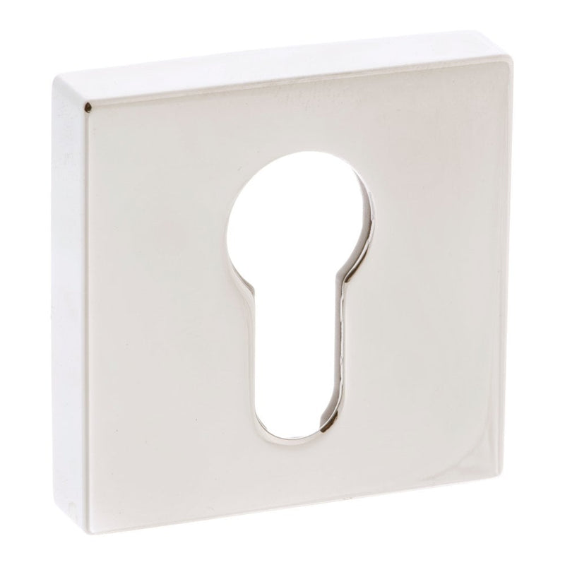 Atlantic Forme Square Euro Escutcheon (Polished Nickel)