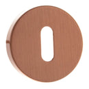Atlantic Forme Round Key Escutcheon (Urban Satin Copper)
