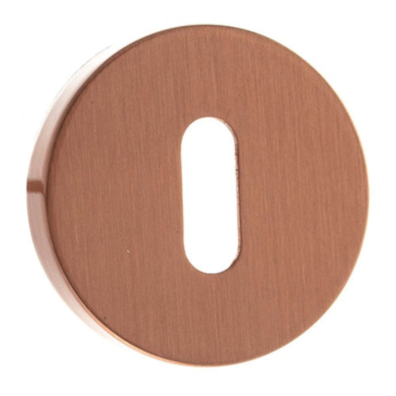 Atlantic Forme Round Key Escutcheon (Urban Satin Copper)