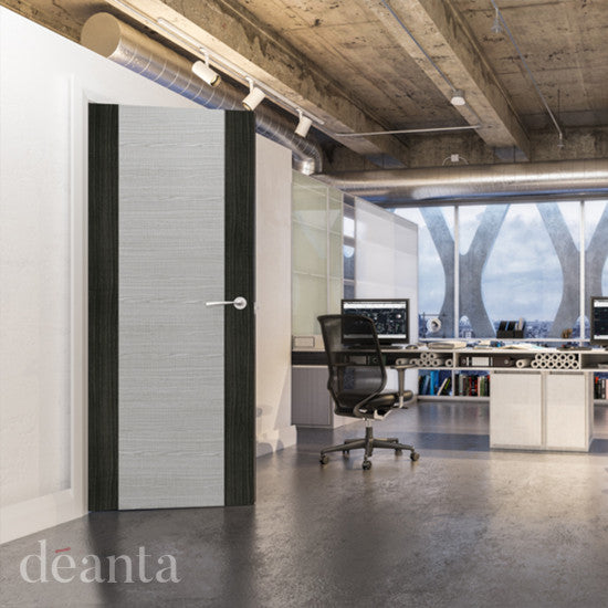 Deanta Flush Light Grey Ash Dark Grey Edges FD60 FSC