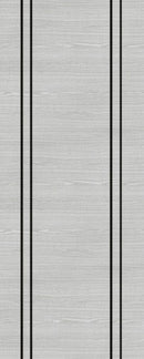 Deanta Flush Prefinished Light Grey Ash Vertical Inlay FD60