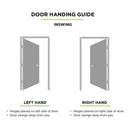 Pre-Assembled White Primed Denver Obscure Glazed Door Set