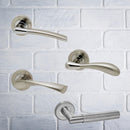 Pre-Assembled Pre-finished Smoked Oak Vancouver Glazed 4L Door Set