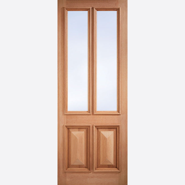 External Door LPD Hardwood Islington Unglazed