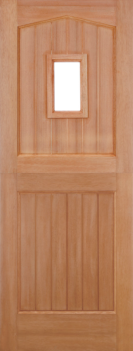 External Door
 Oak-Cottage LPD Hardwood Stable Glazed 1L M&T