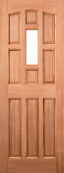 External Door LPD Hardwood York 1L Unglazed M&T
