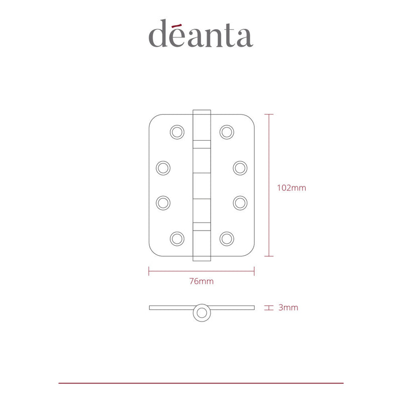 Deanta Satin Hinges