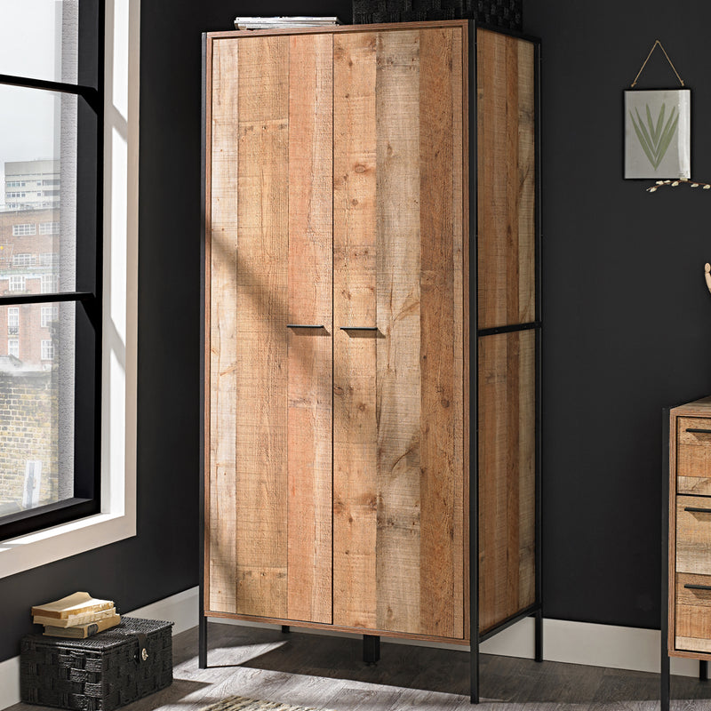 LPD Hoxton 3 Piece Bedroom Set Distressed