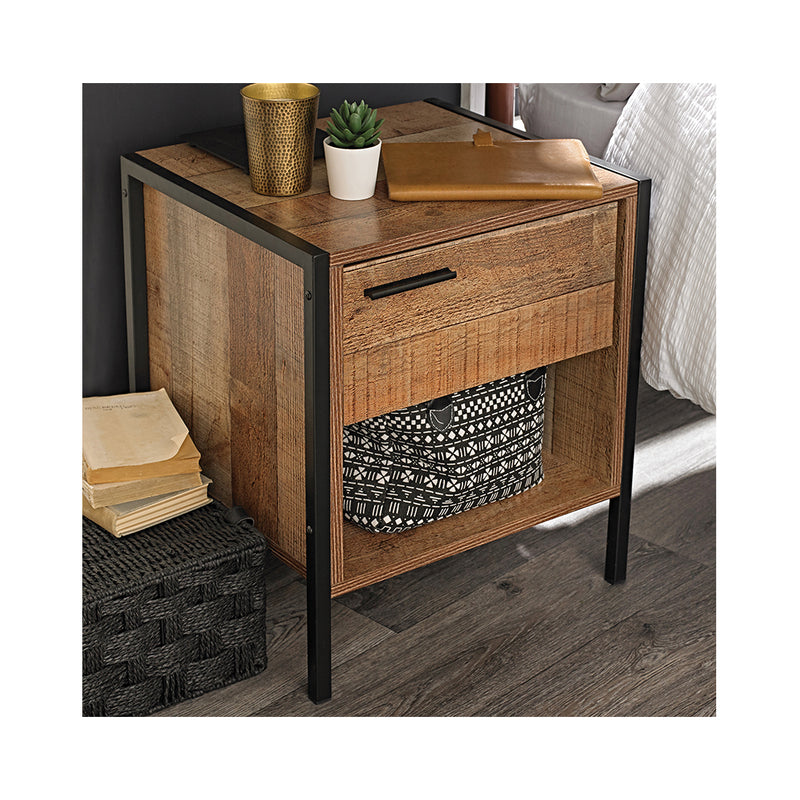 LPD Hoxton 3 Piece Bedroom Set Distressed