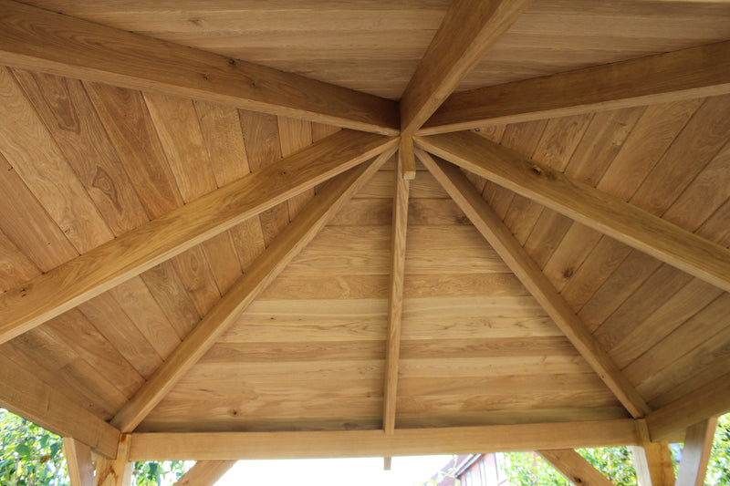 Solid Oak Gazebo