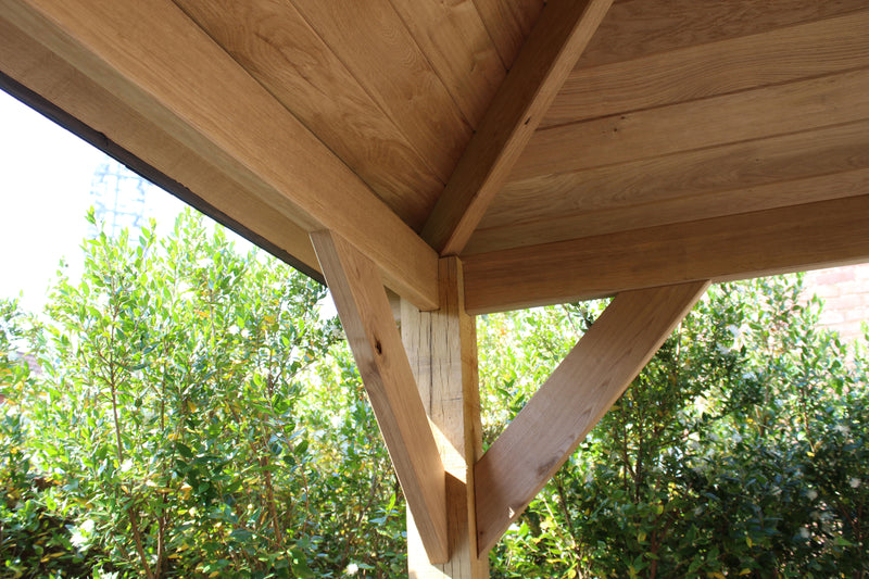 Solid Oak Gazebo