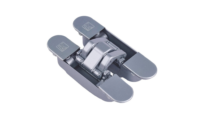 LPD Ironmongery Eclipse Concealed Hinge (Pack of 2, Satin Chrome)