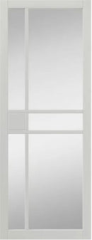 JB Kind City White Clear Glass Internal door