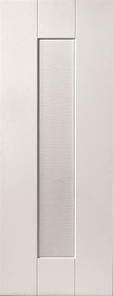 JB Kind White Primed Axis Ripple Internal door