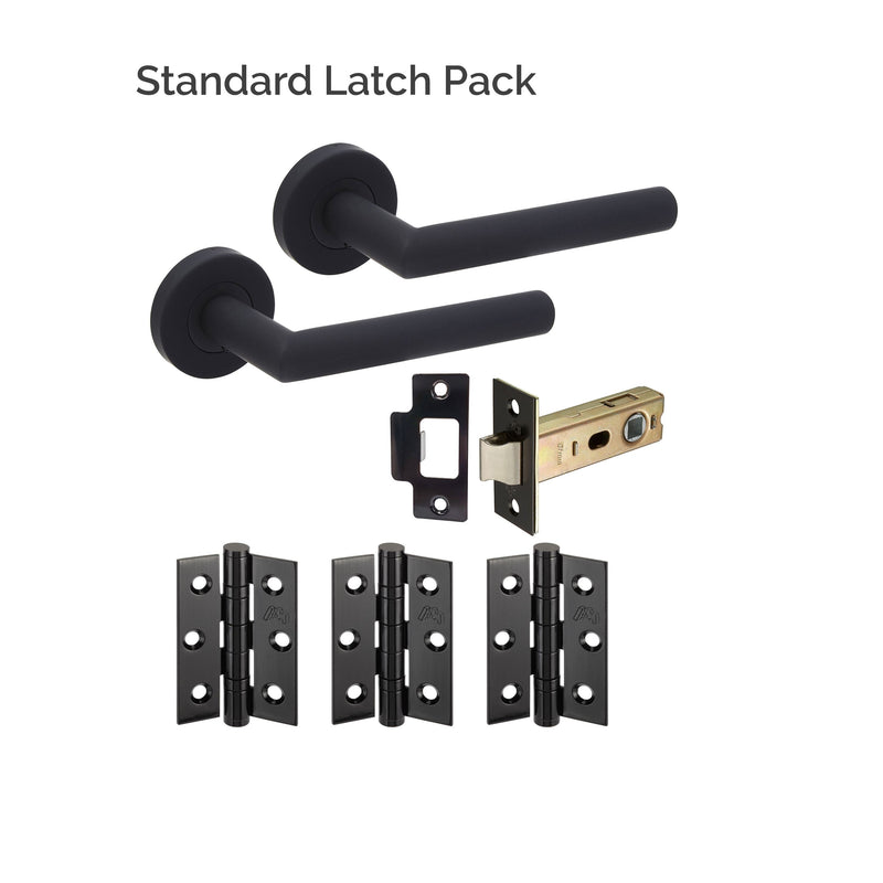 JB Kind Phoenix Black Privacy Latch Pack