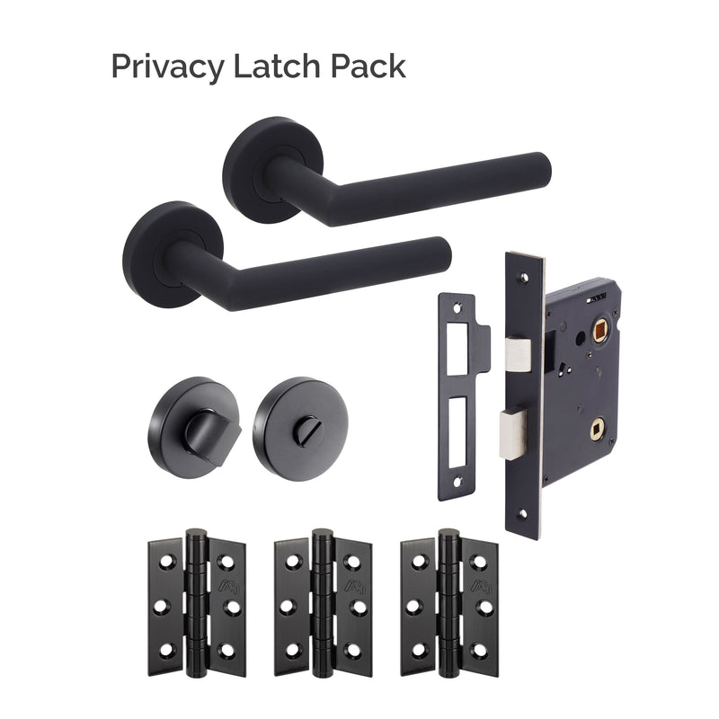 JB Kind Phoenix Black Privacy Latch Pack