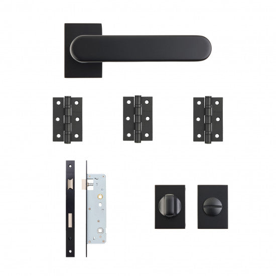 Deanta Juno Urban Bathroom Kit | 76 X 50 X 2mm Hinges