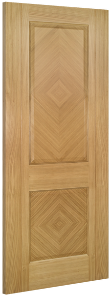 Deanta Oak Kensington Fire Door Pre-Finished FSC