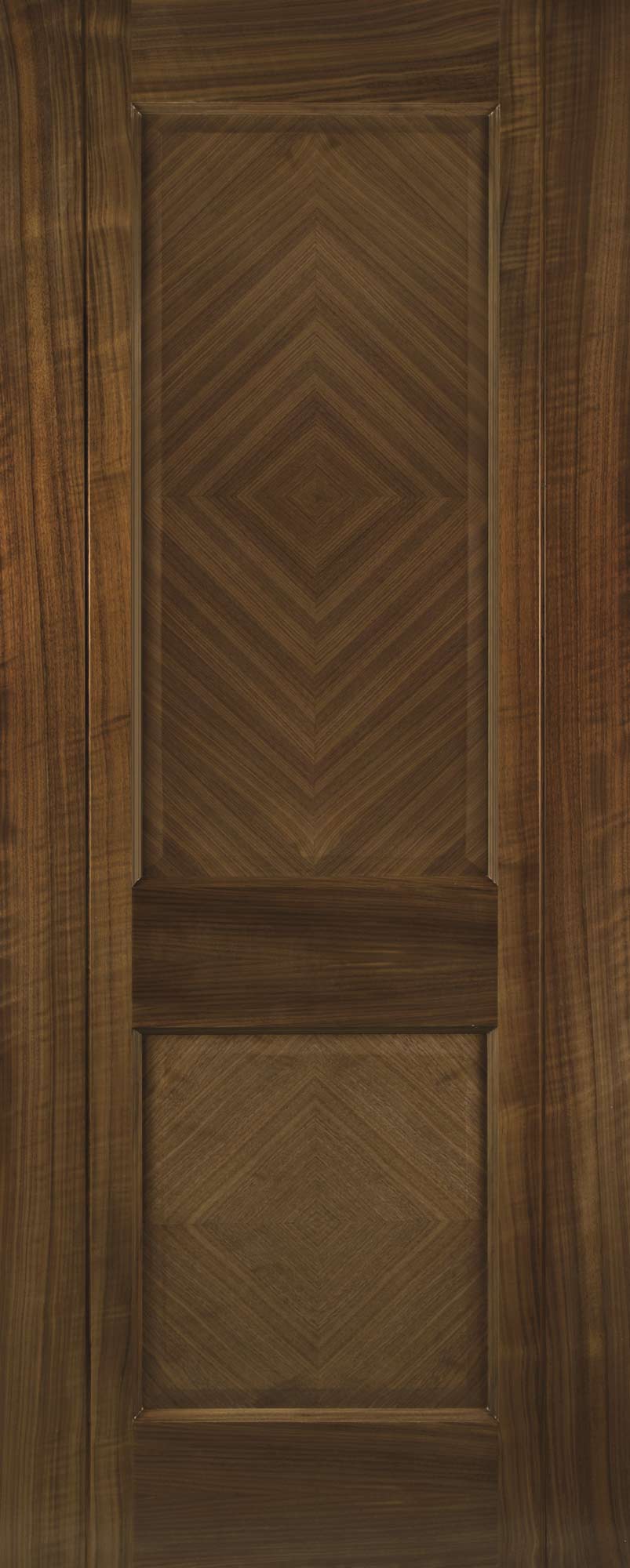 Deanta Walnut Kensington Fire Door Pre-finished FSC