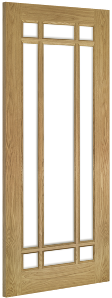 Deanta Oak Kerry Glazed Internal door