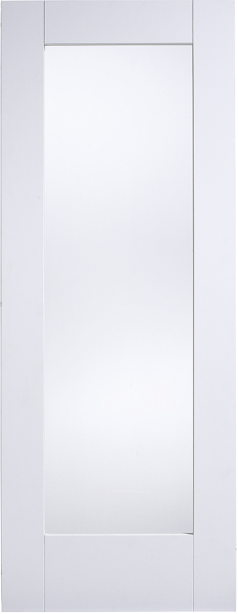 LPD Solid White Primed Pattern 10 Clear Glazed