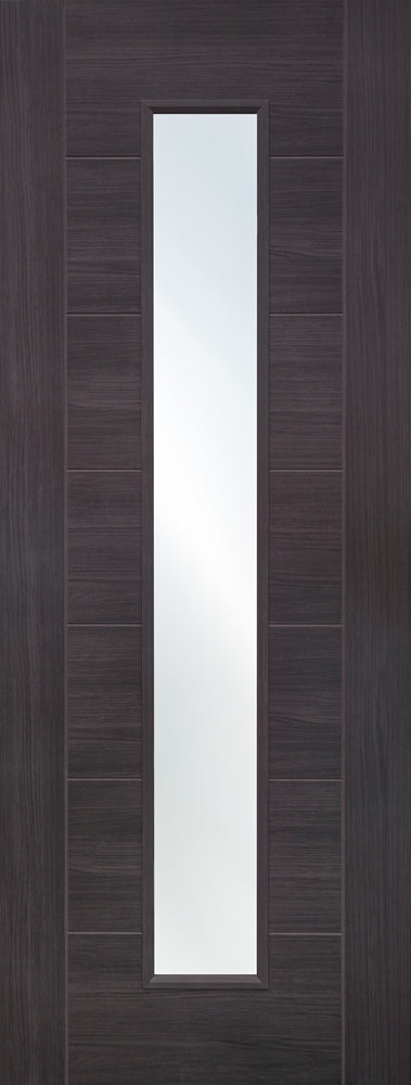 XL Joinery Laminate Umber Grey Palermo Clear Glass