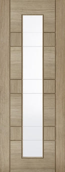 LPD Prefinished Light Grey Edmonton Glazed Internal door