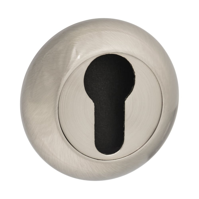 Atlantic Mediterranean Euro Escutcheon On 'C' (Satin Nickel)